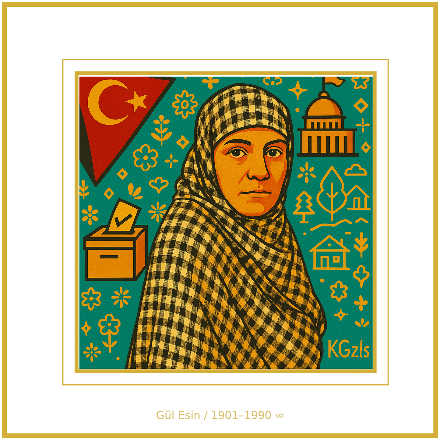 🎨 Gül Esin | ✨ Pop Art & Anadolu Motifleriyle