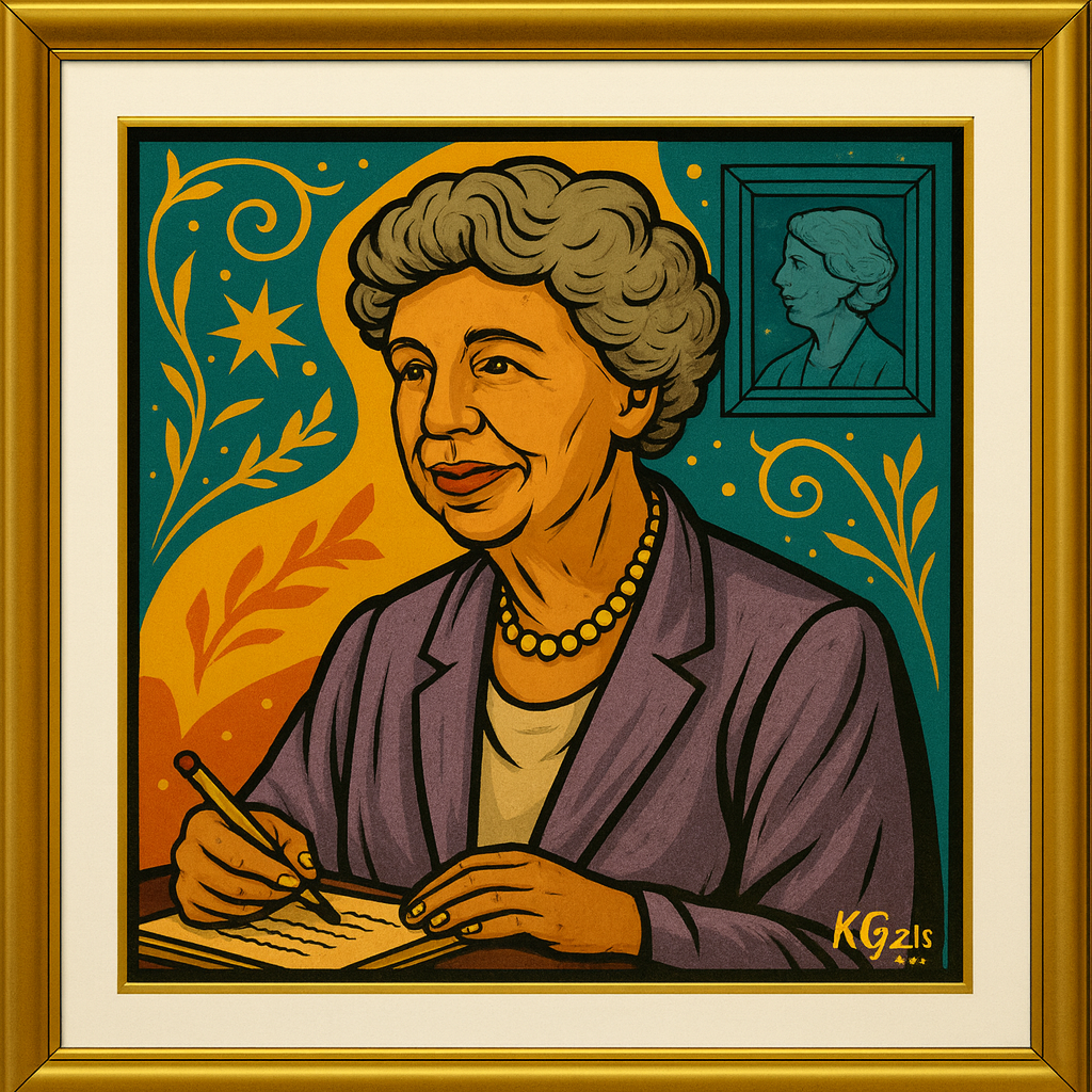 🎨 Eleanor Roosevelt, ✨ Neo Art Queens | 20. Yüzyıl Kadınları