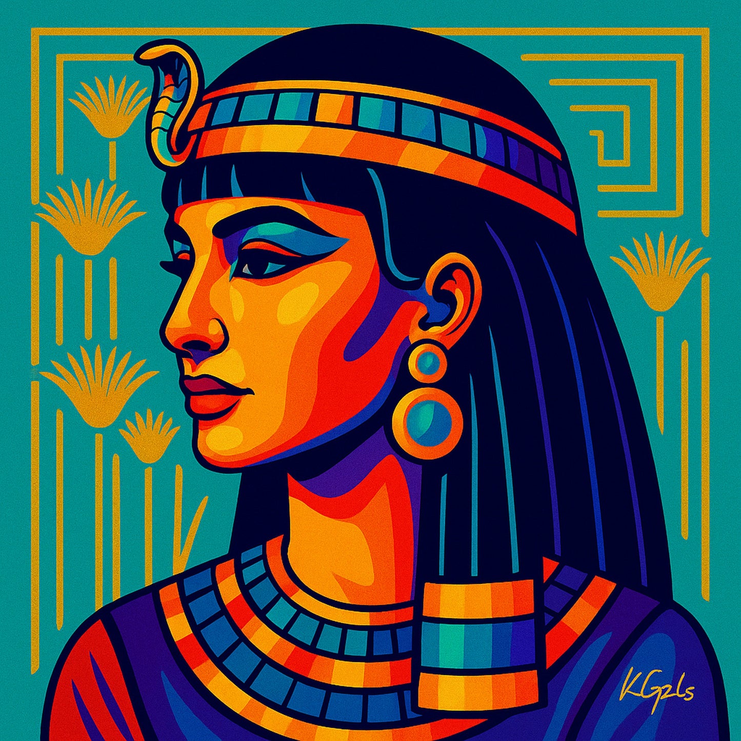 🎨 Cleopatra | NeoPop Queens Koleksiyonu |