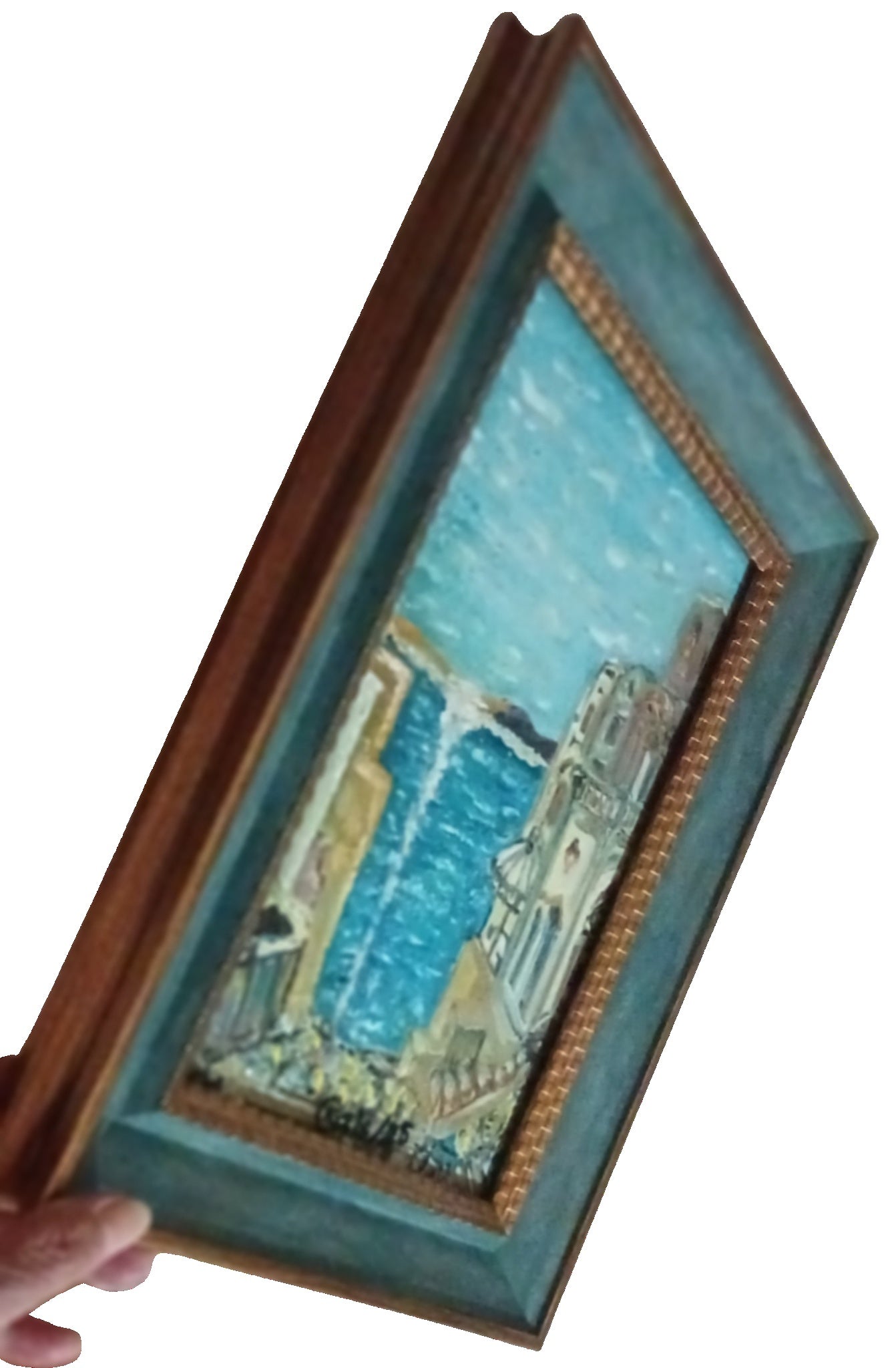 🎨 Akdenize Açılan Yol | KGzls İmzalı Orijinal Tablo