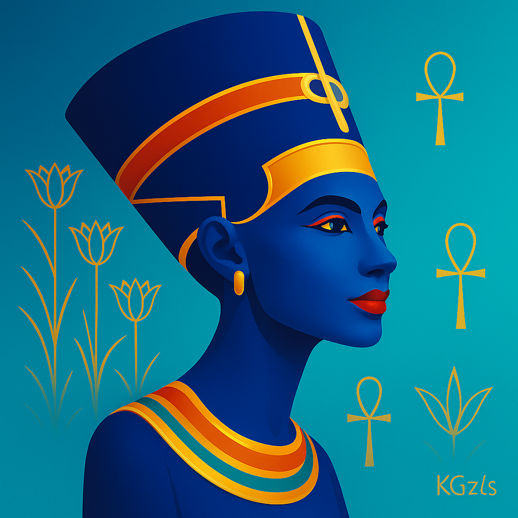 🎨 Nefertiti| NeoPop Queens Koleksiyonu |