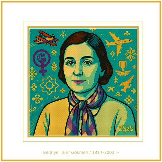 🎨 Bedriye Tahir Gökmen | ✨ Pop Art & Anadolu Motifleriyle