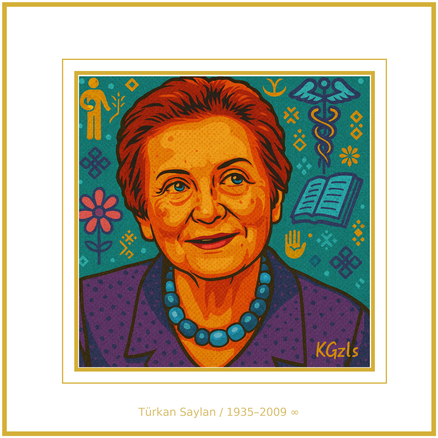 🎨 Türkan Saylan | ✨ Pop Art & Anadolu Motifleriyle