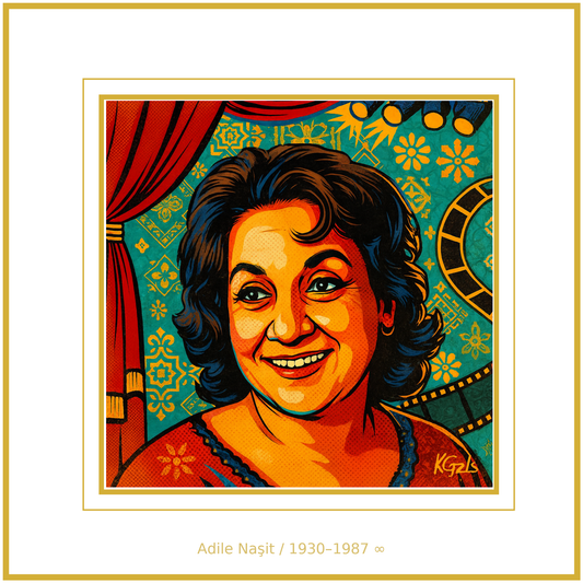 🎨 Adile Naşit | ✨ Pop Art & Anadolu Motifleriyle
