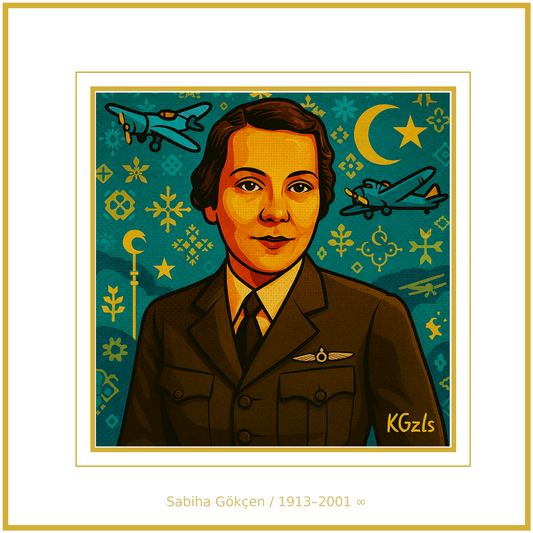 🎨 Sabiha Gökçen | ✨ Pop Art & Anadolu Motifleriyle