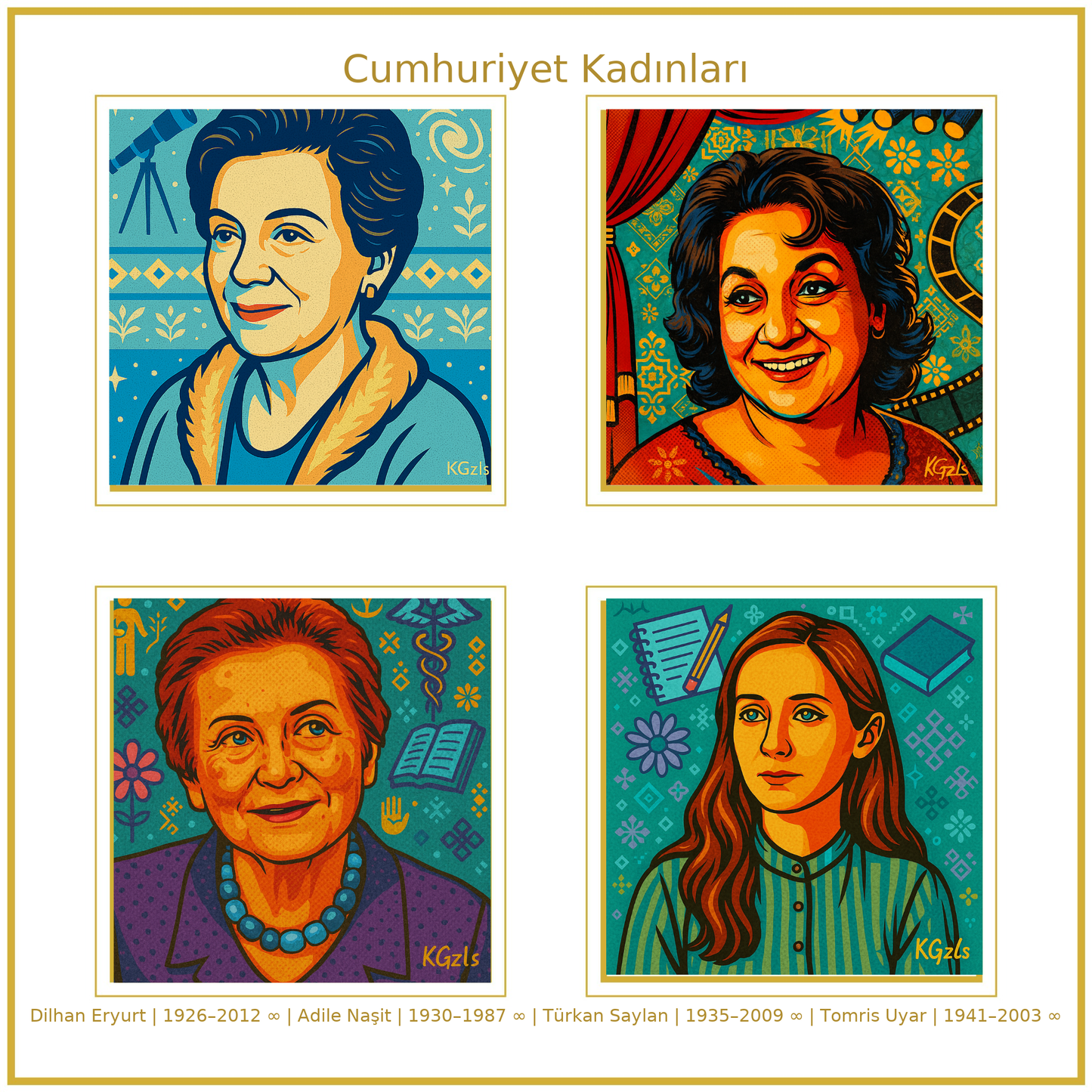 # 🎨 Çoklu Setler | ✨ Pop Art & Anadolu Motifleriyle