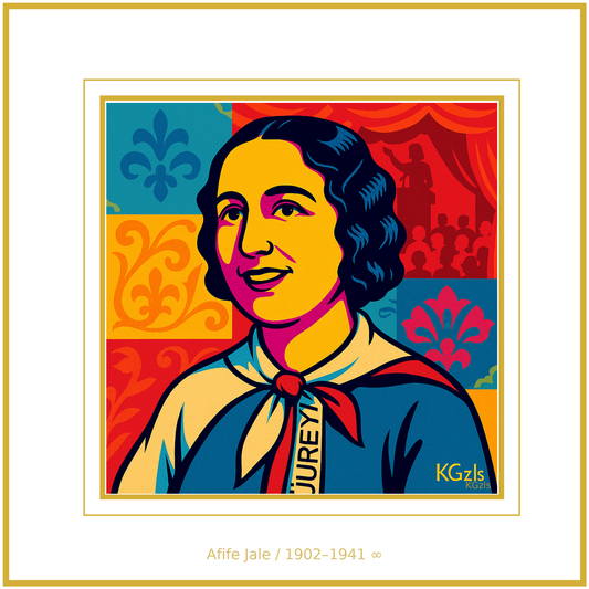 🎨 Afife Jale | ✨ Pop Art & Anadolu Motifleriyle