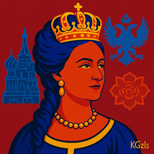 🎨 Catherine the Great | NeoPop Queens Koleksiyonu |