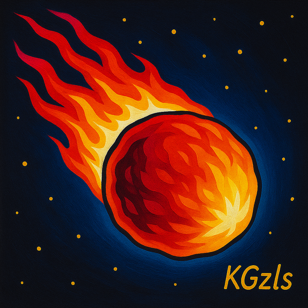 🎨 🌌 Evrensel Gezginler Üçlüsü – Kuyruklu Yıldız – Asteroit – Meteor