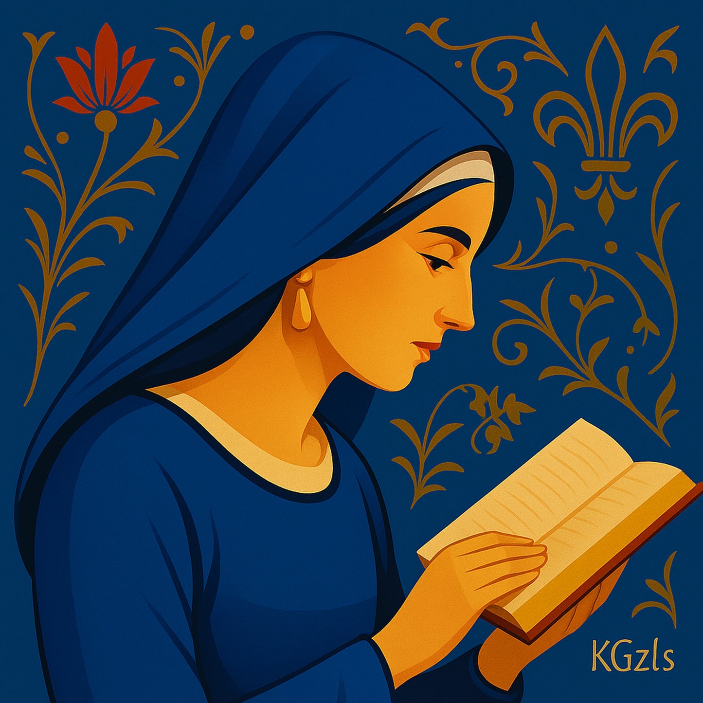 🎨 Christine de Pizan | NeoPop Queens Koleksiyonu |