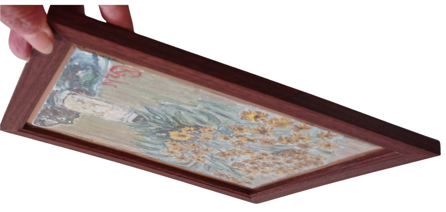 🎨 Alman Papatyası | KGzls İmzalı Orijinal Tablo |