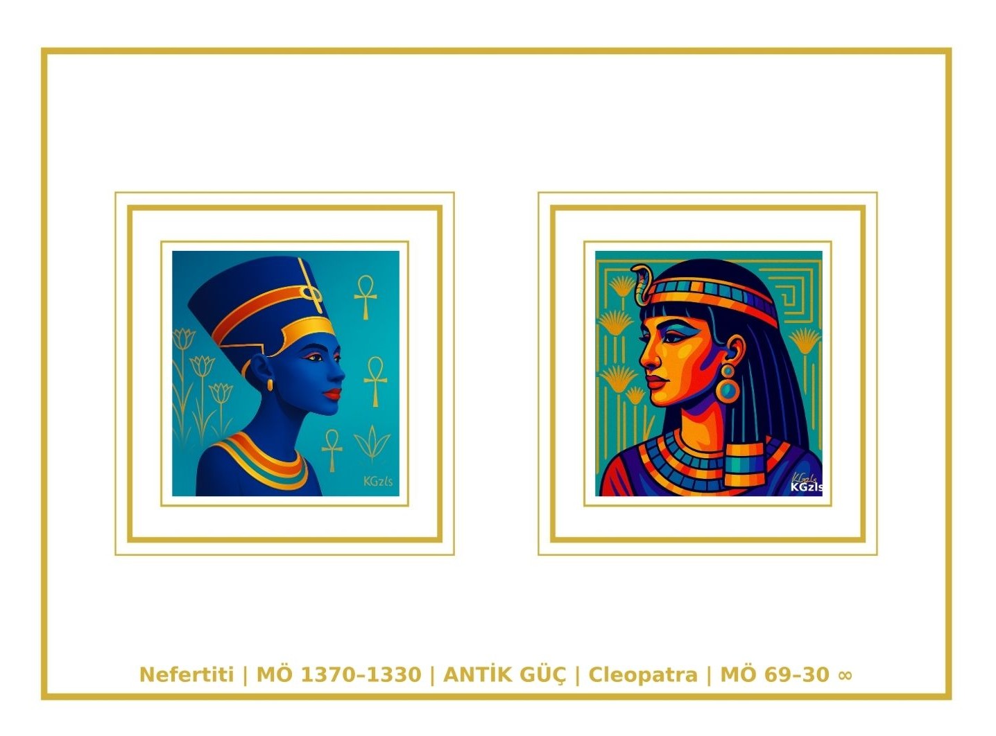 🎨 NeoPop Queens | Tarihten Günümüze 15 Kadın Portresi – Setler