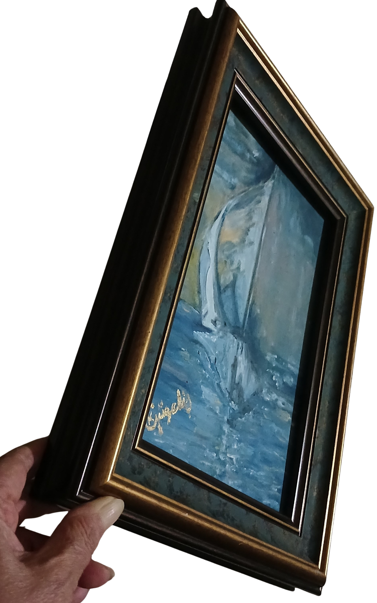 🎨 Sessiz Sefer | KGzls İmzalı Orijinal Tablo