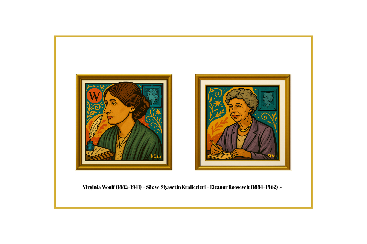 🎨 Neo Art Queens | 20. Yüzyıl Kadınları – Set Koleksiyonları